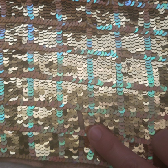 MODA INTERNATIONAL sequin miniskirt - Picture 6 of 7